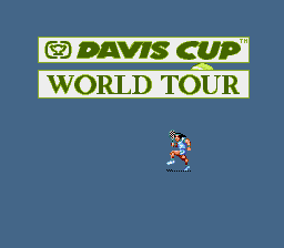 Davis Cup World Tour (June 1993) Title Screen